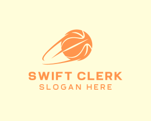 Fast Basketball Shot logo design