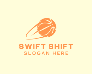 Fast Basketball Shot logo design