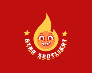 Retro Fire Restaurant logo design