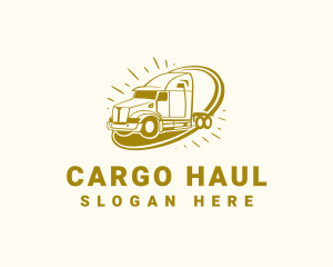 Trucking Transport Service logo design