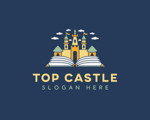 Castle Book Toy Store logo design