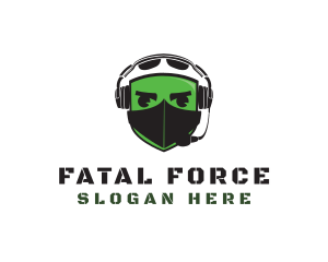 Air Force Pilot Avatar  logo design