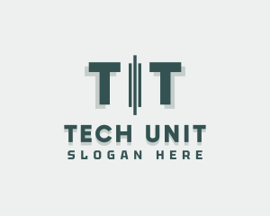 Unit - Corporate Consultancy Letter logo design