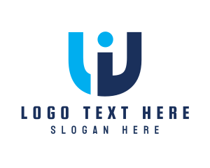 Modern Organization Person Letter W logo design