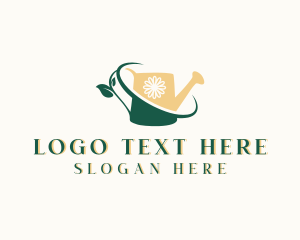 Garden - Gardening Watering Can logo design