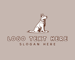 Canine Dog Breeder logo design