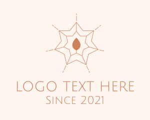 Religious - Star Candle Light logo design