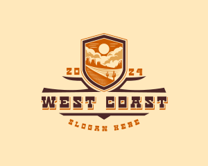 Western Desert Canyon logo design