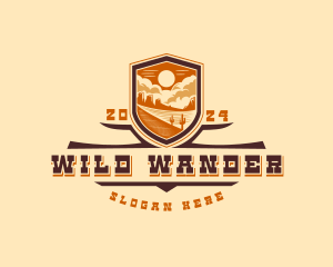 Western Desert Canyon logo design