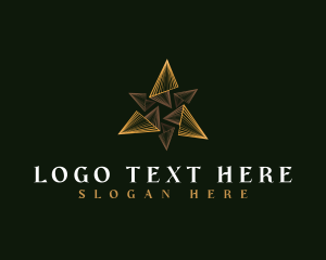 Loan - Professional Pyramid Triangle logo design
