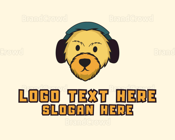 Pet Dog Headphones Logo