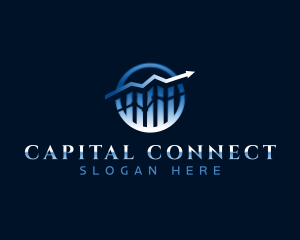 Finance Investor Graph logo design