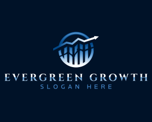 Finance Investor Graph logo design