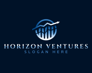 Finance Investor Graph logo design