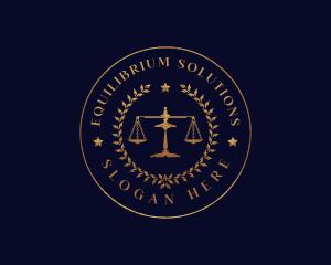 Balance - Law Firm Lawyer logo design