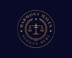 Balance - Law Firm Lawyer logo design