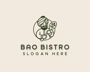 Turban Bistro Gourmet logo design