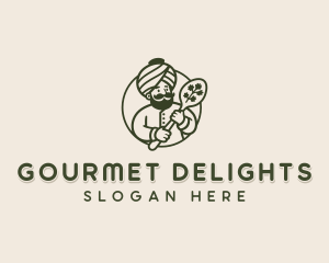 Turban Bistro Gourmet logo design