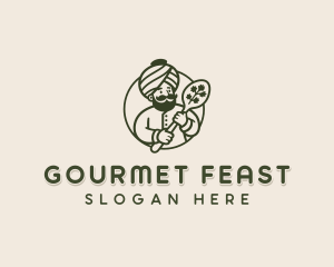 Turban Bistro Gourmet logo design