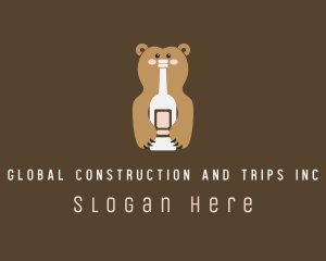 Tall Bear Bottle Logo