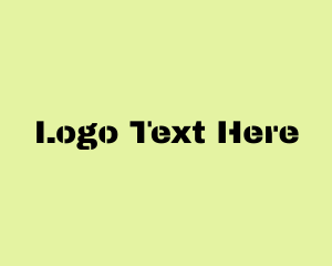 Army Military Text Font Logo