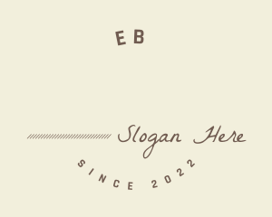 Vintage Designer Boutique Logo