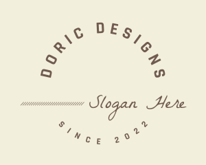 Vintage Designer Boutique logo design