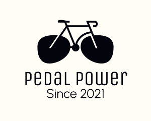 Pedal - Bicycle Sunglasses logo design