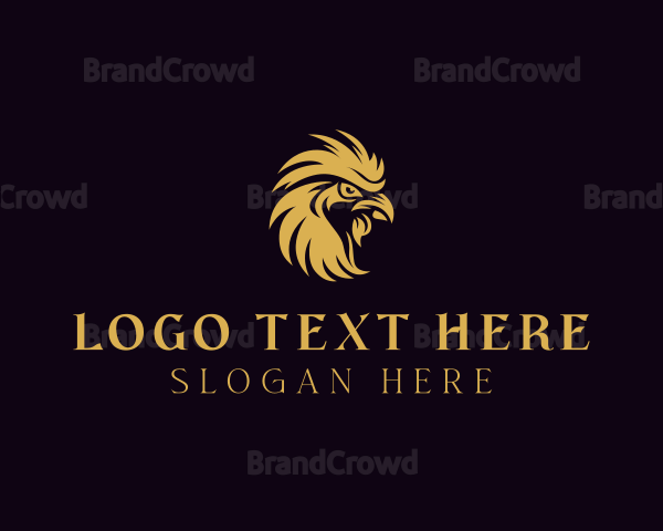 Golden Eagle Animal Logo