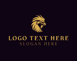 Animal - Golden Eagle Animal logo design
