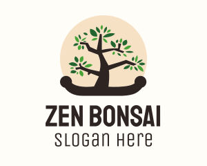 Bonsai - Bonsai Tree Garden logo design