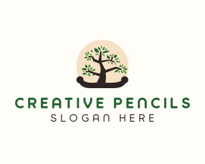 Bonsai Tree Garden logo design