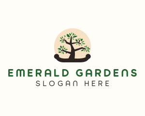 Bonsai Tree Garden logo design