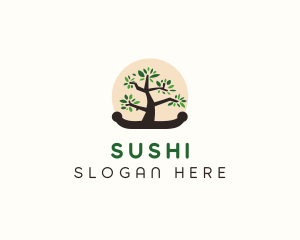 Bonsai Tree Garden logo design