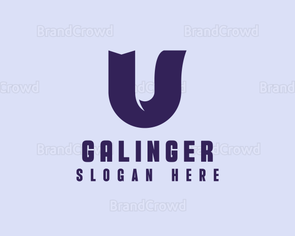 Generic Business Letter U Logo