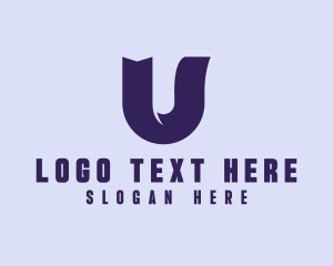 Advisory - Generic Business Letter U logo design