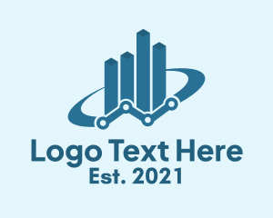 Graph - Digital Sales Graph logo design