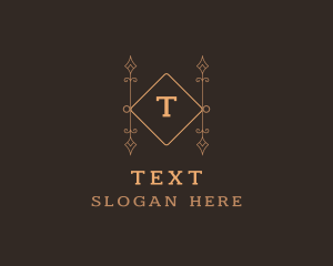 Luxurious Ornate Boutique logo design