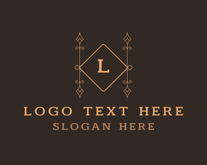 Traditional Ornate Letter logo design