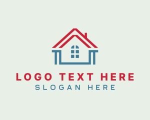 Mortgage - House Roof Renovation logo design