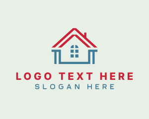 Roofer - House Roof Renovation logo design