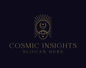 Astrology - Boho Celestial Astrology logo design