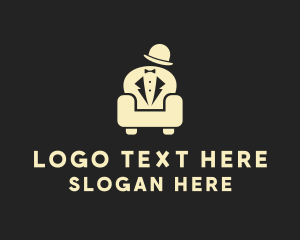 Tailor Gentleman Couch  Logo