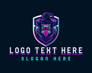 Seo - Magical Gaming Wizard logo design