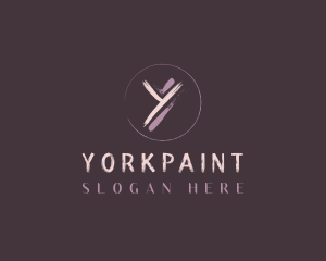 Cosmetics Makeup Letter Y logo design