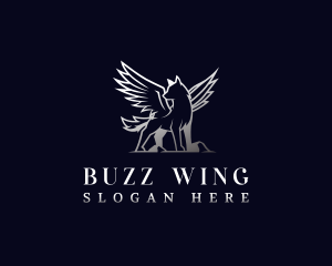 Wing Wolf Firm logo design