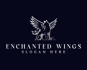 Wing Wolf Firm logo design