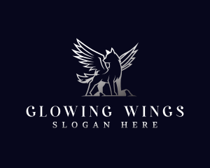 Wing Wolf Firm logo design