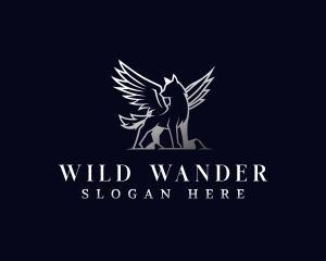 Wing Wolf Firm logo design