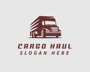 Truck Driver Transport logo design